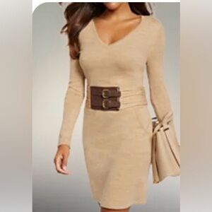 New York & Company Belted Dress